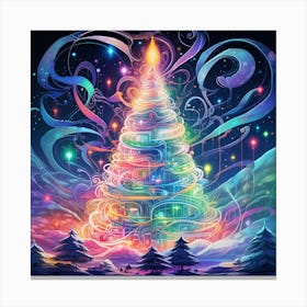 Christmas Tree 12 Canvas Print