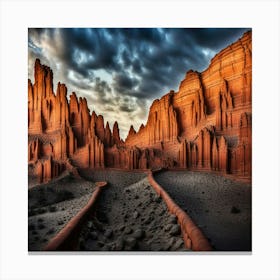 Desert Landscape 6 Canvas Print