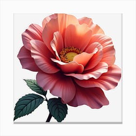 Pink Rose Canvas Print