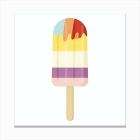 Ice Cream Pop 1 Canvas Print