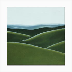 Rolling Grass Hills Canvas Print