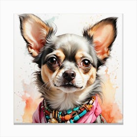 Chihuahua Canvas Print