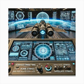 Converted Image Advanced Bomb Targeting System Canvas Print