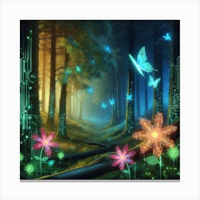 Ethereal Forest Canvas Print