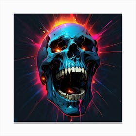 Skull Art 1 Canvas Print