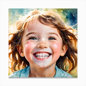Pure Happiness Painting Canvas Print