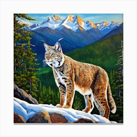 Bobcat Canvas Print