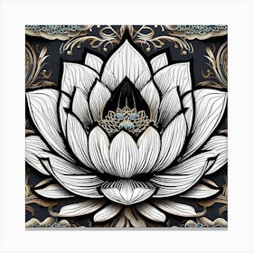 Lotus Flower 73 Canvas Print