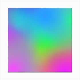 Rainbow Colored Background Canvas Print