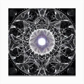 Psychedelic Mandala Canvas Print