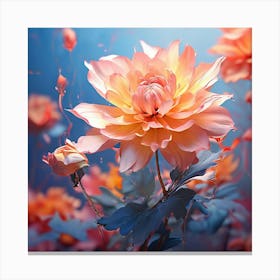 Dahlia 26 Canvas Print