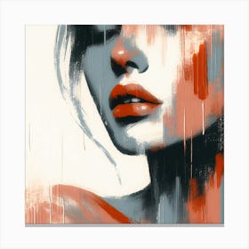 Portrait Artwork 255 Canvas Print