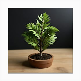 Default Create Unique Design Of Plant Art 2 Canvas Print