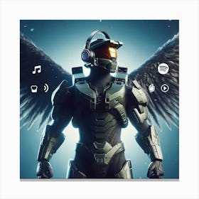 Halo 8 21 Canvas Print