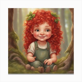 Little Red Riding Hood Canvas Print