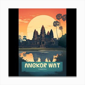 Angkor Wat Canvas Print