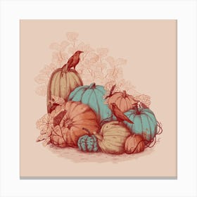 Pumpkins Canvas Print