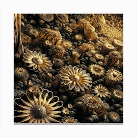 Fractal Flowers Canvas Print