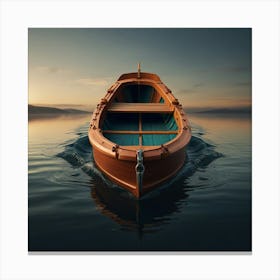 Default Create Unique Design Of Boat 0 Canvas Print
