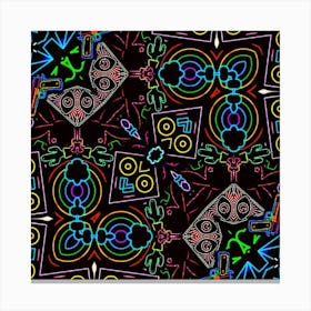 Psychedelic Pattern 5 Canvas Print