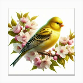 Canary 3 Canvas Print