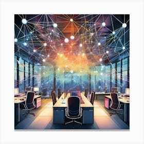 Modern Office Concept 1 Canvas Print