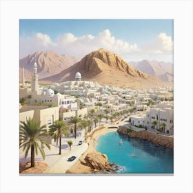 Oman City 1 Canvas Print