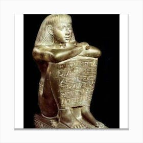 Egyptian Statue 14 Canvas Print