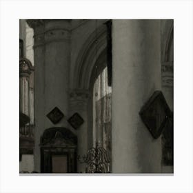 Church Interior Canvas Print