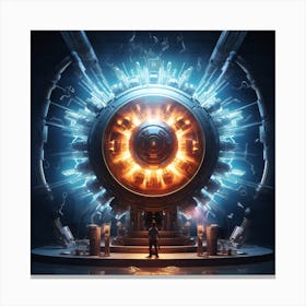 Proton fusion 14 Canvas Print