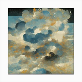 'Clouds' Canvas Print