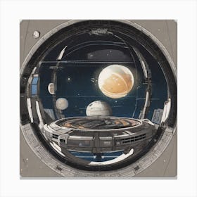 Space Station 46 Canvas Print