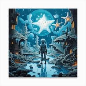 Starry Night 2 Canvas Print