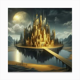 Fantasy City - Fantasy Stock Videos & Royalty-Free Footage Canvas Print