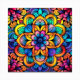 Mandala 9 Canvas Print