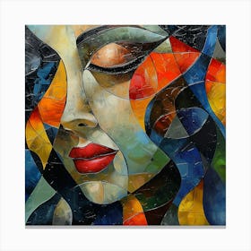 Woman'S Face 8 Canvas Print