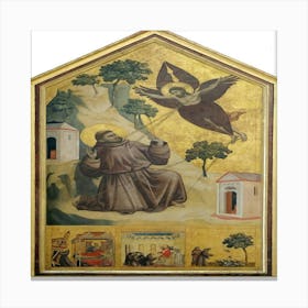 St Francis Of Assisi Canvas Print