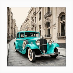 Vintage Car 6 Canvas Print