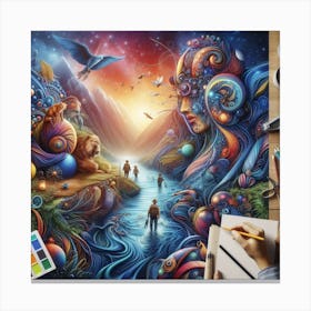 Dreamscape 16 Canvas Print