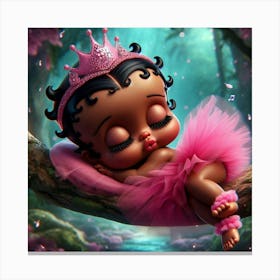 Sleeping Princess Canvas Print