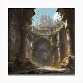 Dungeons And Dragons 20 Canvas Print