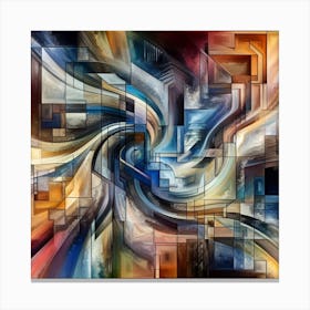 Abstract Painting 10 Canvas Print