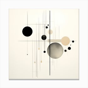 Abstract Circles Canvas Print