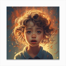 Little Girl Canvas Print