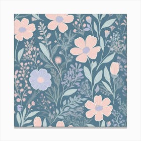 Floral Pattern 14 Canvas Print