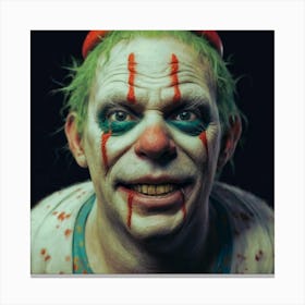 Clown Portrait 1 Canvas Print