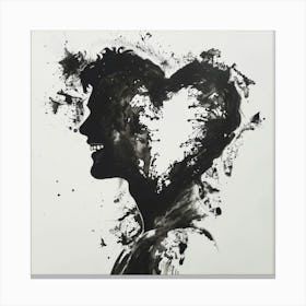 Heart Of A Man Canvas Print
