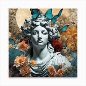 Bust Of Venus Art print Canvas Print