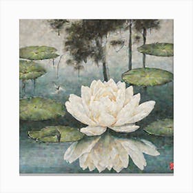 A Painting That Expresses Purity (1) Canvas Print