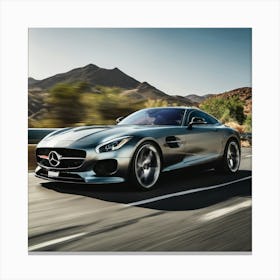 Mercedes Sls Gt Canvas Print